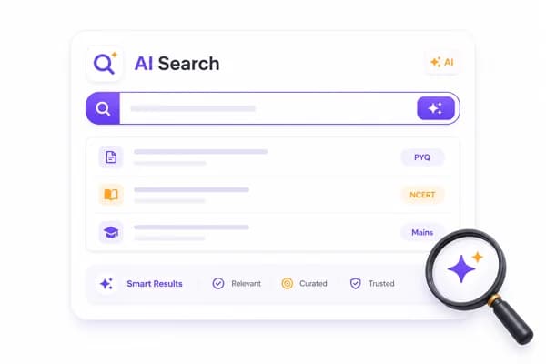 UPSC AI Search - Instant answers from 10,000 verified UPSC sources including NCERT and PIB
